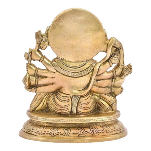 Brass Shri Panchmukhi Hanuman Ji Idol