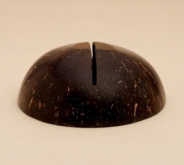 Coconut shell soap dish Organic living - Image 3