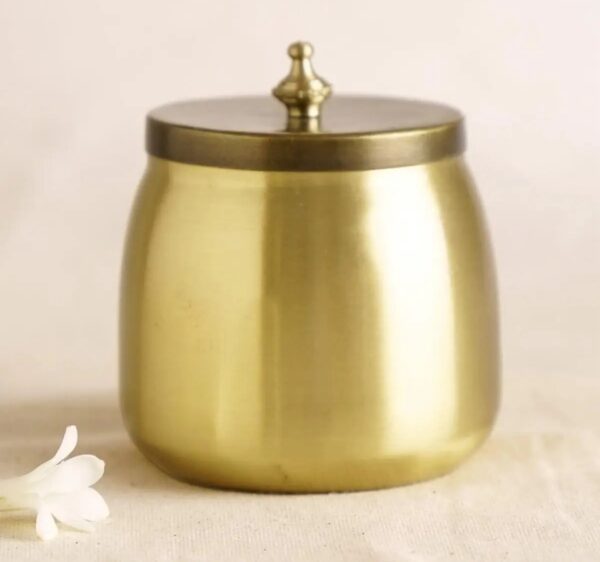 Brass storage box for spiritual life - Image 4