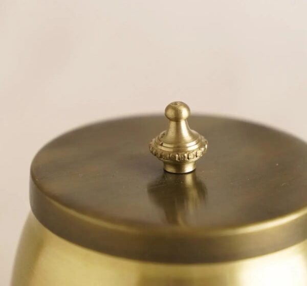 Brass storage box for spiritual life - Image 2