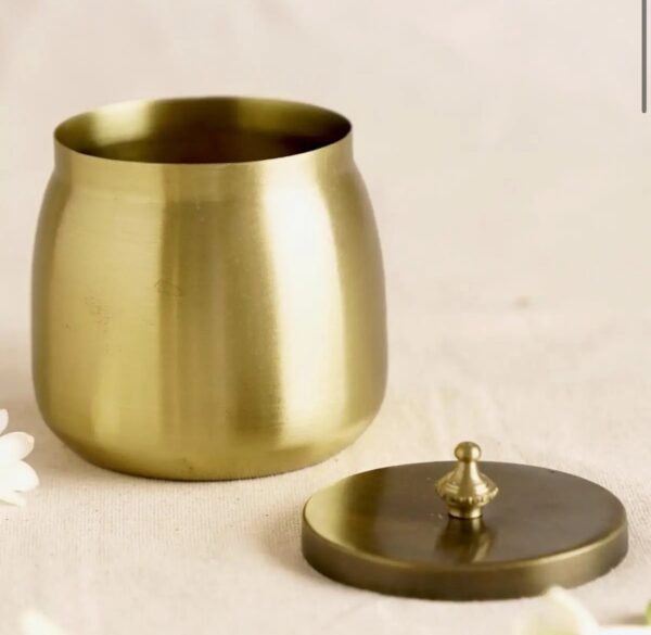 Brass storage box for spiritual life - Image 3