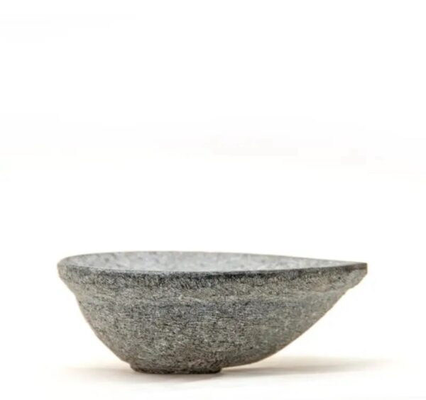 Set of 2 Stone Diya lamp