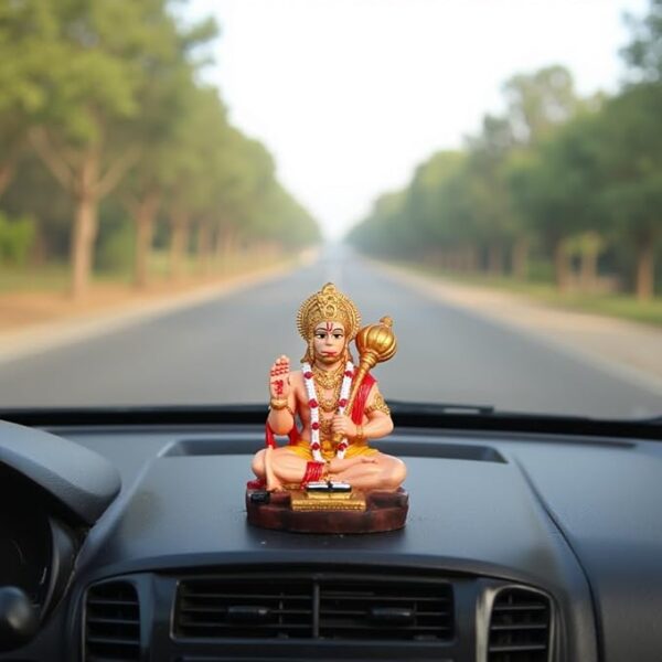 Hanuman Ji Murti for Car Dashboard Idol for Home Pooja - Image 5