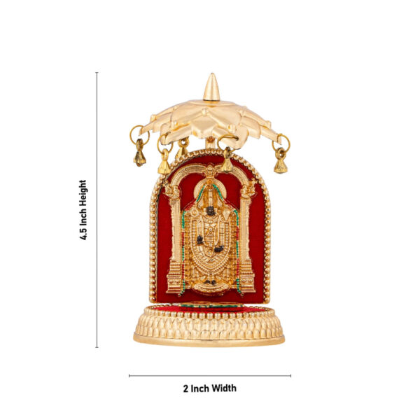 Balaji With Paduka Religious and Spiritual Gift - Image 3