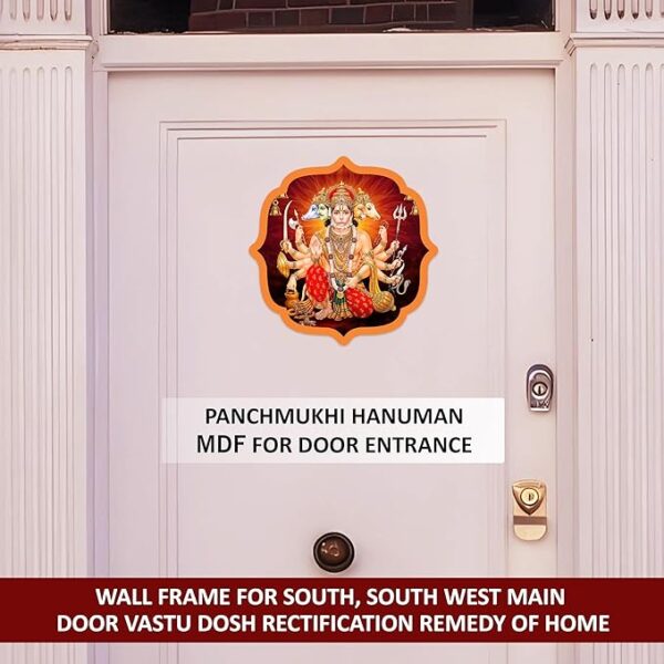 Panchmukhi Hanuman Sticker for Door Entrance - Image 9
