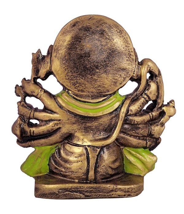 Brass Panchmukhi Hanuman Murti for Home Décor and Gifting. Punchmukhi hanuman Idol online price - Image 5