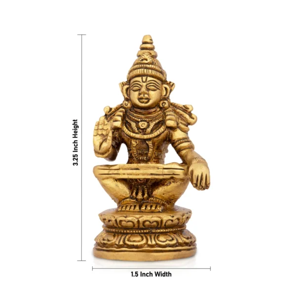 Ayyappa Swamy Statue online brass idol ayyappam
