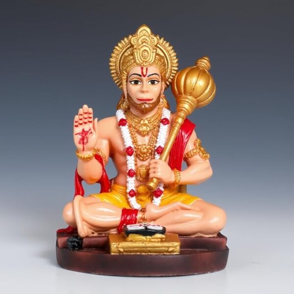 Hanuman Ji Murti for Car Dashboard Idol for Home Pooja
