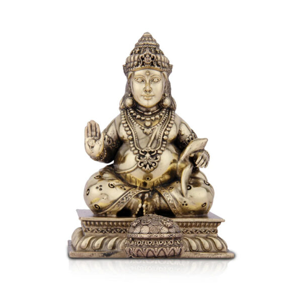 Kuber Murti Brass Idol Kuberan Idol for Pooja