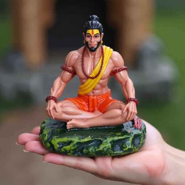 Hanuman Ji Murti for Car Dashboard Idol for Home Pooja - Image 7