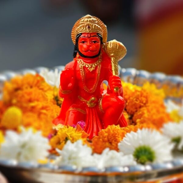 Hanuman Ji Murti for Car Dashboard Idol for Home Pooja - Image 6