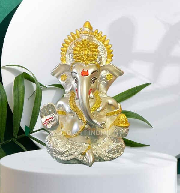 Ganesh Idol for Car Dashboard Home Decor and Meditation Gift - Image 5