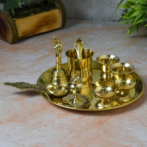 pooja thali harathi set pooja tirumala for mandir online price puja