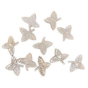 Sanatan Siddhi Pure Silver 925 Belpatra | Bilva Patra for Shiva Puja | Set of 5 | 99% Purity