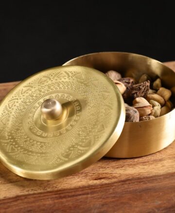 masala box of brass